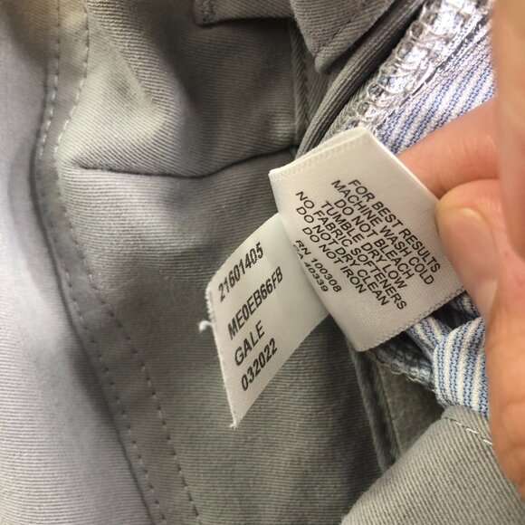 Peter Millar Pants Mens 31x29 Gale Gray #B66 Performance 5 Pocket Trouser - Picture 7 of 15